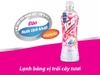 Lốc 6 chai nước trái cây Ice+ vị đào 490ml