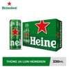 THÙNG 24 LON BIA HEINEKEN 330ML