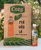 Thùng trà đào sả Cozy 455ml (24 Chai)