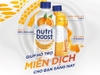 Lốc 6 chai sữa trái cây Nutriboost hương cam 297ml