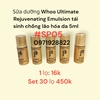 Sữa dưỡng Whoo Ultimate Rejuvenating Emulsion tái sinh chống lão hóa da 5ml