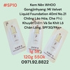 Kem Nền WHOO Gongjinhyang: Mi Velvet Liquid Foundation No.21 Chống Lão Hóa, Che Phủ Khuyết Điểm Và Se Khít Lỗ Chân Lông, SPF30/PA++