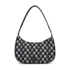 Túi Xách MLB Monogram Jacquard Hobo New York Yankees 3ABQS012N-50BKS