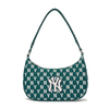 Túi Đeo Vai MLB Monogram Jacquard Hobo New York Yankees 3ABQS102N-50GND