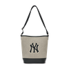 Túi Xách MLB Basic Big Logo Canvas Bucket Bag NY 3ABMS072N-50BKS