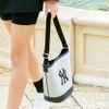 Túi Xách MLB Basic Big Logo Canvas Bucket Bag NY 3ABMS072N-50BKS