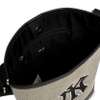 Túi Xách MLB Basic Big Logo Canvas Bucket Bag NY 3ABMS072N-50BKS