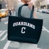 Túi Tote MLB Varsity Basic Canvas Cleveland Indians 3AORL103N-45BKS Màu Đen