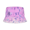 Nón MLB Gradient Monogram Bucket Hat New York Yankees Violet - 3AHTM0933-50VOS