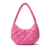 Túi MLB Quilted Hobo Bag Medium Cleveland Guardians ‘Pink’ 3ABQM0936-45PKS