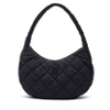 Túi MLB Quilted Hobo Bag Large New York Yankees Black 3ABQL0936-50BKS