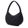 Túi MLB Quilted Hobo Bag Large New York Yankees Black 3ABQL0936-50BKS