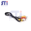 Dây Cáp AV 3 đầu dài 1m