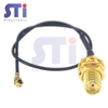 Dây Chuyển Đổi IPX Sang SMA Cái Dài 20CM IPX-SMA-20-M (IPEX U.FL To SMA)
