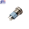 Nút nhấn kim loại 16mm có đèn Power Xanh lá (Nhấn Giữ)