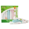 Khăn sữa sợi tre 2 lớp Kachoobaby 30x30cm (Hộp 8 khăn)