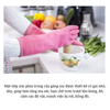 Găng Tay Cao Su Gia Dụng Hồng Ngọc - Găng Tay Rửa Chén Bát Giặt Giũ Quần Áo