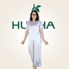 (Lụa 40) Đồ Bộ Trung Niên - Bộ Lụa Tơ Tằm Mặc Nhà Cao Cấp Dáng Suông Thoải Mái | HUY HÀ