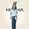 (Mẫu G18) - Đồ bộ trung niên Huy Hà : cổ trụ , tay lỡ , quần dài , vải tô châu