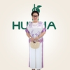 Đồ bộ lụa trung niên hoa văn sang trọng Tk25 – Bộ quần áo mặc nhà, đi chơi, quà tặng cho mẹ ý nghĩa | HUY HÀ