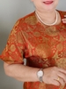 Đồ Bộ Trung Niên LT34, Silk Óng Cao Cấp – Trang Phục Nhẹ Mát Thanh Lịch Cho Quý Cô | HUY HÀ