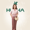(Mẫu G14) - Đồ bộ trung niên Huy Hà : cổ trụ , tay lỡ , quần dài , vải tô châu