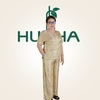 Đồ Bộ Trung Niên LT34, Silk Óng Cao Cấp – Trang Phục Nhẹ Mát Thanh Lịch Cho Quý Cô | HUY HÀ