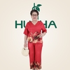 (Mã A10) Đồ bộ trung niên cổ tim HUY HÀ - mẫu lụa thường ngày
