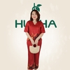 (Mã A10) Đồ bộ trung niên cổ tim HUY HÀ - mẫu lụa thường ngày