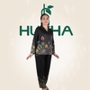 (Mẫu H18) Đồ bộ pizama , chất vải lụa tơ tăm , quần dài tay dài