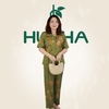 (Mã B21) Đồ bộ trung niên Huy Hà , đồ vải lụa latin , kiểu dáng bijama tay ngắn