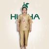 (Mẫu E124) Đồ bộ trung niên ,  bộ lụa vải tơ tằm cao cấp mềm mại , áo cổ tròn tay ngắn , quần 9 tấc