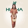 (Mã E126) Đồ bộ trung niên HUY HÀ , bộ lụa vải tơ tằm cao cấp mềm mại , kiểu dáng cổ tròn tay ngắn quần 9 tấc