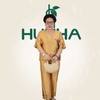 (Mã E250) - Đồ trung niên nữ HUY HÀ, chất vải lụa tơ tằm, áo cổ tròn quần 9 tấc