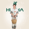 (Mã E254) - Đồ trung niên nữ HUY HÀ, chất vải lụa tơ tằm, áo cổ tròn quần 9 tấc