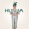 (Mẫu HA52) - Bộ lụa mặc nhà mềm mịn thoáng mát form rộng tay lỡ che bắp tay - Quà tặng mẹ | HUY HÀ