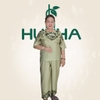 (Mã T40) Đồ bộ trung niên Huy Hà : cổ tròn , tay lỡ , quần 9 tất , chất vải tơ tăm