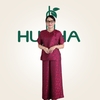 Bộ pháp phục lụa Nha Xá trung niên LT01 – Thiết kế sang trọng, mát mẻ, quà tặng mẹ ý nghĩa | HUY HÀ