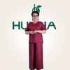 Bộ pháp phục lụa Nha Xá trung niên LT01 – Thiết kế sang trọng, mát mẻ, quà tặng mẹ ý nghĩa | HUY HÀ