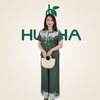 (Mẫu V34 ) - Đồ bộ trung niên Huy Hà : cổ somi , tay liền , quần dài ống rộng