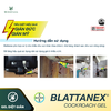 Combo 3 - Gel diệt gián Blattanex Cockroach