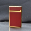 Hột Quẹt Bật Lửa Gas Đá ST-Dupont D12V Sơn Mài Đỏ Hình Ngựa Phi - Cầm Đầm Tay