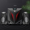 Bộ 3 Loa Bluetooth Để Bàn Golden Field K2 Công Suất Lớn Thiết Kế Hiện Đại Có Đèn Led Trẻ Trung Năng Động Âm Thanh Chân Thực Siêu Trầm Màu Đen