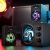 Bộ 3 Loa Vi Tính Để Bàn Sada D-209 Thiết Kế Hiện Đại Với Đèn Led 7 Màu Âm Thanh Siêu Trầm Hỗ Trợ Bluetooth, USB, Thẻ nhớ, Jack 3.5 - Top 10 Sản Phẩm Bán Chạy