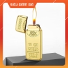 Hột Quẹt Bật Lửa Gas Đá XF624 Khắc Họa Tiết Hình Rồng, Hoa Văn, Thỏi Vàng 999 Siêu Mỏng Nhẹ Tiện Lợi - Giao Ngẫu Nhiên