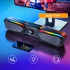Loa Thanh Bluetooth Gaming Soundbar Có Led RGB Nổi Bật SADA V197 Để Bàn Dùng Cho Máy Vi Tính PC, Laptop, Tivi