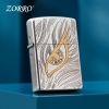 Hột Quẹt Bật Lửa Xăng Đá Zorro Z21153 Họa Tiết Mắt Chim Đại Bàng Cực Đẹp - Mẫu Mới