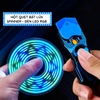 Hộp Quẹt Bật Lửa Hồng Ngoại Kiêm Đèn Pin Sạc Điện USB Kiểu Dáng Con Quay Spinner Tạo 12 Hiệu Ứng Đèn LED