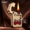 Hột Quẹt Bật Lửa Xăng Đá Zorro Z786 Lộ Thiên Nhìn Rõ Lượng Xăng Mở Nắp Đánh Lửa Tự Động