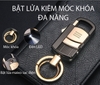 Móc Chìa Khóa Ô tô Xe Máy Honest BCK2-686 Có Bật Lửa Kiêm Đèn Pin Tiện Lợi Đẹp Độc Lạ ( giao màu ngẫu nhiên )